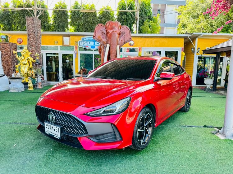 MG MG5 2025 1.5 X Sedan เบนซิน ไม่ติดแก๊ส เกียร์อัตโนมัติ แดง รูปที่ 3