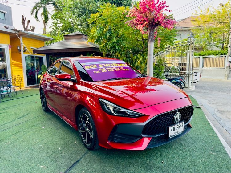 MG MG5 2025 1.5 X Sedan เบนซิน ไม่ติดแก๊ส เกียร์อัตโนมัติ แดง รูปที่ 3