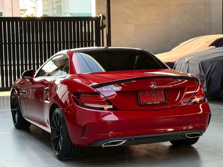 Mercedes-Benz SLC-Class 2017 SLC300 Sedan เบนซิน ไม่ติดแก๊ส เกียร์อัตโนมัติ แดง รูปที่ 4