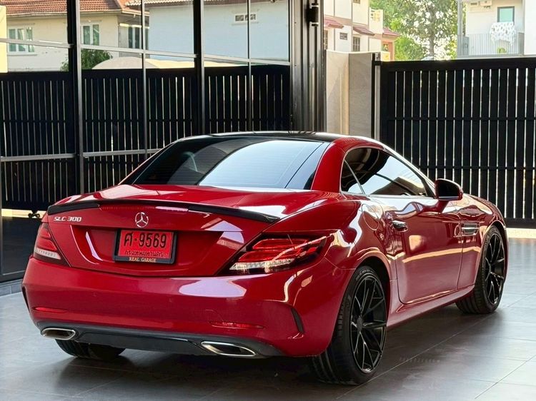 Mercedes-Benz SLC-Class 2017 SLC300 Sedan เบนซิน ไม่ติดแก๊ส เกียร์อัตโนมัติ แดง รูปที่ 3