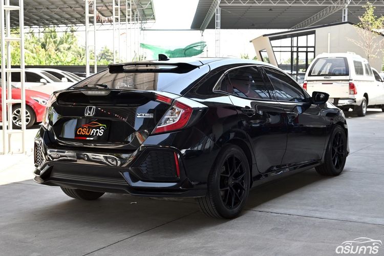 Honda Civic 2018 1.5 Turbo Sedan เบนซิน ไม่ติดแก๊ส เกียร์อัตโนมัติ ดำ รูปที่ 3