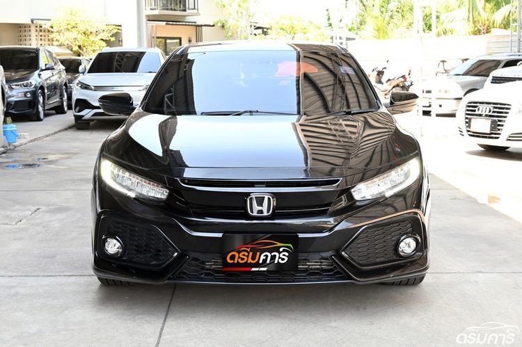 Honda Civic 2018 1.5 Turbo Sedan เบนซิน ไม่ติดแก๊ส เกียร์อัตโนมัติ ดำ รูปที่ 2