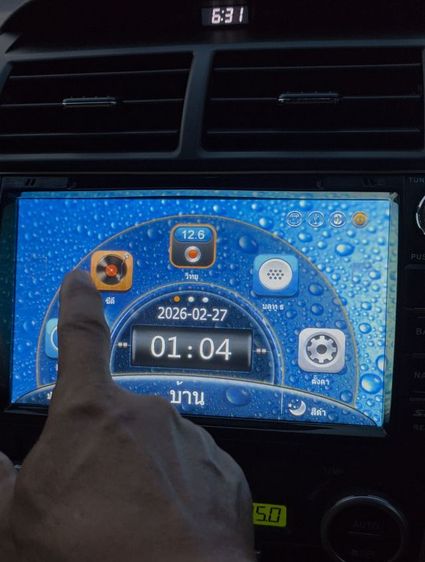 จอ DVD Android ยี่ห้อ Alpha Acoustic ขนาด 10 นิ้ว พร้อมหน้ากาก ใส่ Camry acv 50 Hybrid ปี 14 พร้อมกล้องถอยหลัง รูปที่ 9