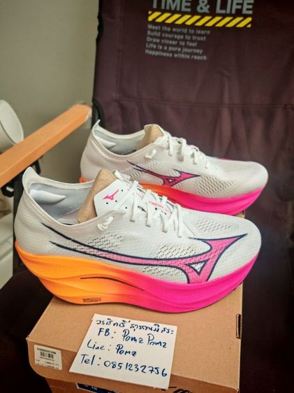 Mizuno Wave Rebellion Pro 3 ใหม่มาก​ ลงพื้นครั้งเดียว
