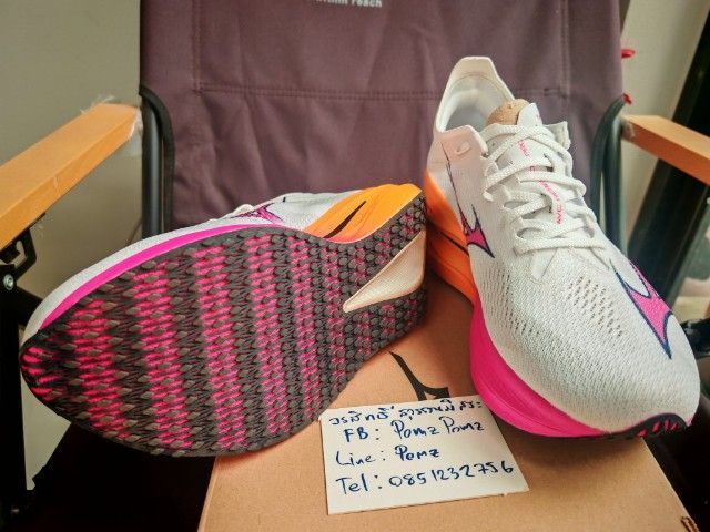 Mizuno Wave Rebellion Pro 3 ใหม่มาก​ ลงพื้นครั้งเดียว รูปที่ 6