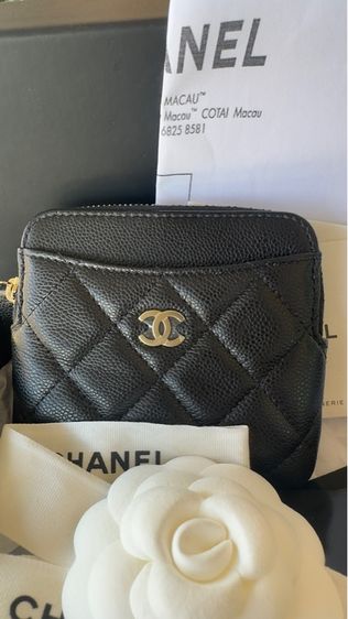 Chanel Zip Card Holder  รูปที่ 3