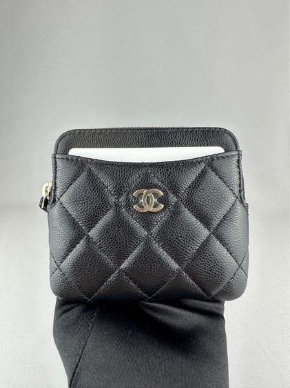 Chanel Zip Card Holder  รูปที่ 9