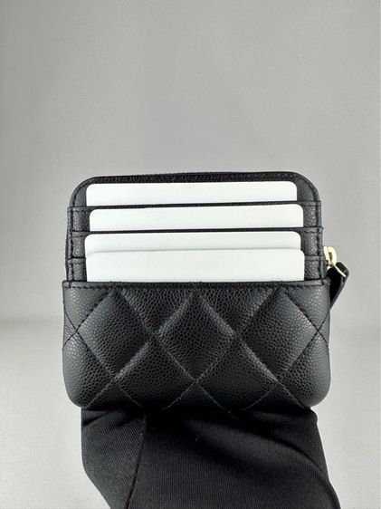 Chanel Zip Card Holder  รูปที่ 10
