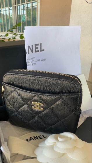 Chanel Zip Card Holder  รูปที่ 2