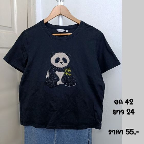 เสื้อยืดสีดำ งานชาย หญิง รูปที่ 15