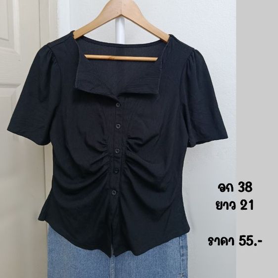 เสื้อยืดสีดำ งานชาย หญิง รูปที่ 11