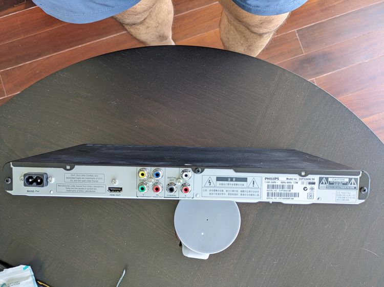 PHILIPS DVD PLAYER DVP3360K-98