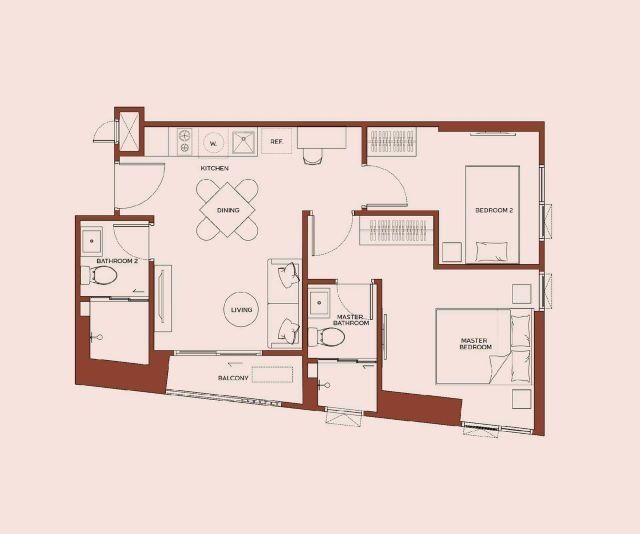 Major Development เลี้ยงสัตว์ได้ ตกแต่งครบ CM04405 ขายดาวน์ คอนโด เมทริส ดิสทริค ลาดพร้าว Metris District Ladprao ปากซอยลาดพร้าว 8 ถนนลาดพร้าว รูปที่ 3