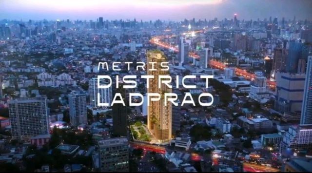 Major Development เลี้ยงสัตว์ได้ ตกแต่งครบ CM04405 ขายดาวน์ คอนโด เมทริส ดิสทริค ลาดพร้าว Metris District Ladprao ปากซอยลาดพร้าว 8 ถนนลาดพร้าว