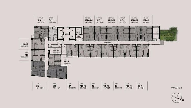 Major Development เลี้ยงสัตว์ได้ ตกแต่งครบ CM04405 ขายดาวน์ คอนโด เมทริส ดิสทริค ลาดพร้าว Metris District Ladprao ปากซอยลาดพร้าว 8 ถนนลาดพร้าว รูปที่ 2