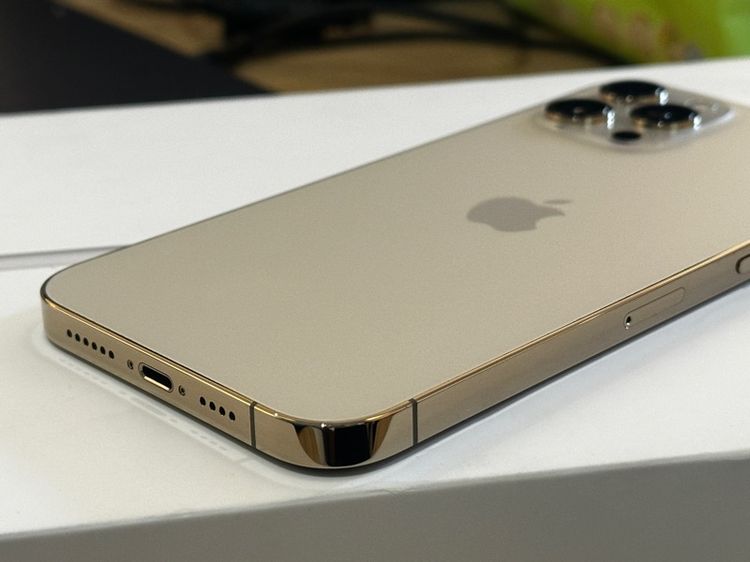 iPhone 12 Pro max สีทอง 128GB เครื่องศูนย์ สภาพดี รูปที่ 5