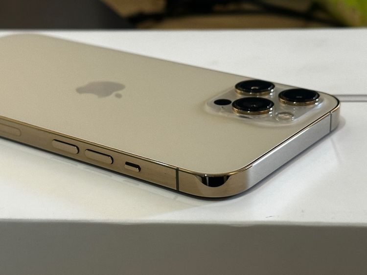 iPhone 12 Pro max สีทอง 128GB เครื่องศูนย์ สภาพดี รูปที่ 4