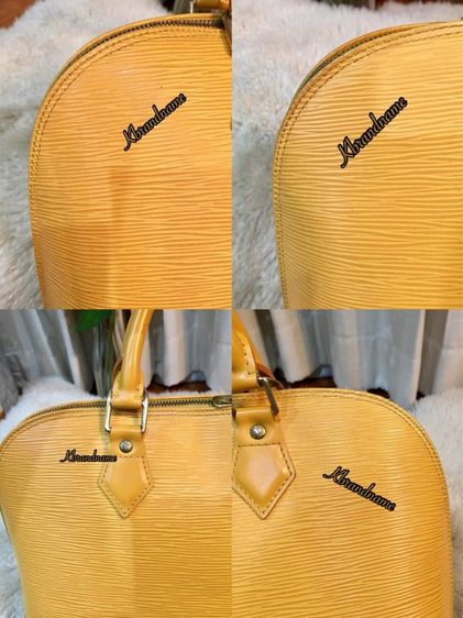 Louis Vuitton Epi Leather Alma Handbag  รูปที่ 15