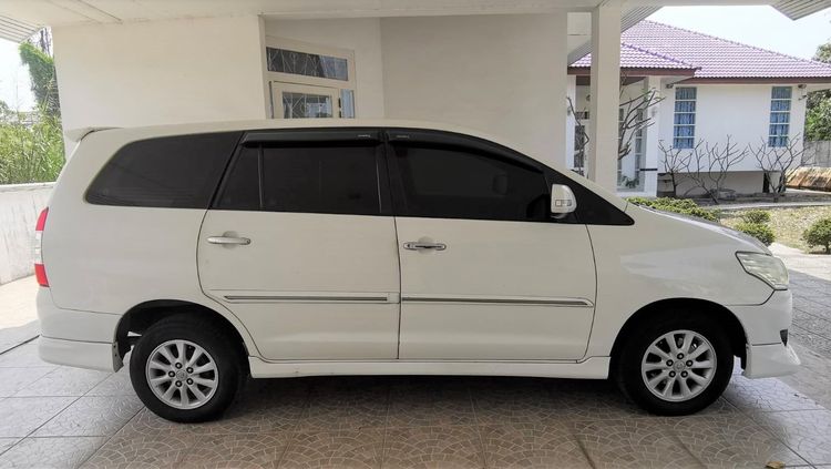 Toyota Innova 2012 2.0 V Utility-car เบนซิน ไม่ติดแก๊ส เกียร์อัตโนมัติ ขาว รูปที่ 3