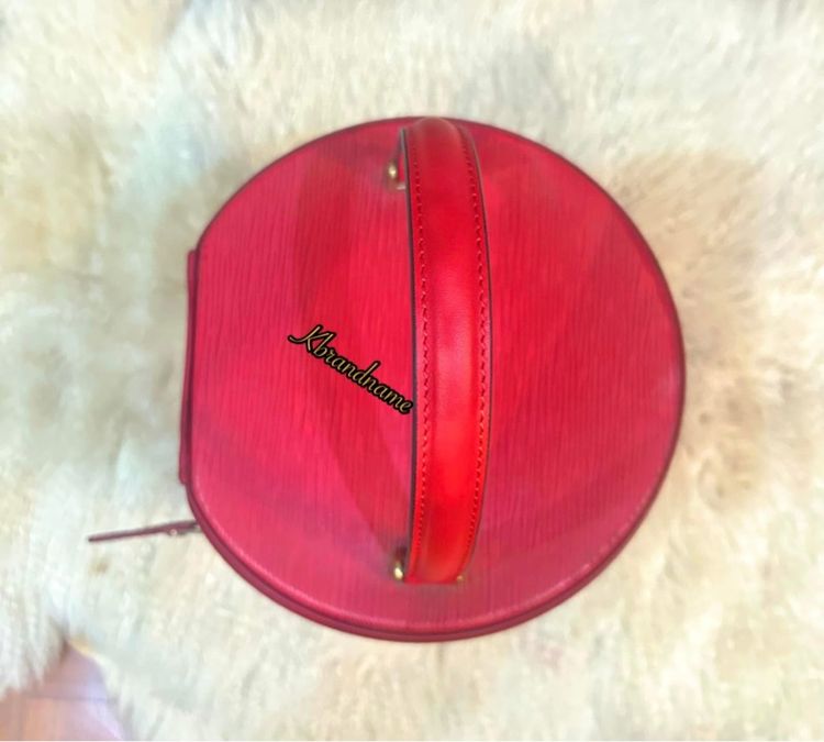 Louis Vuitton Epi Leather Cannes Handbag  รูปที่ 14