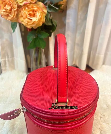 Louis Vuitton Epi Leather Cannes Handbag  รูปที่ 13