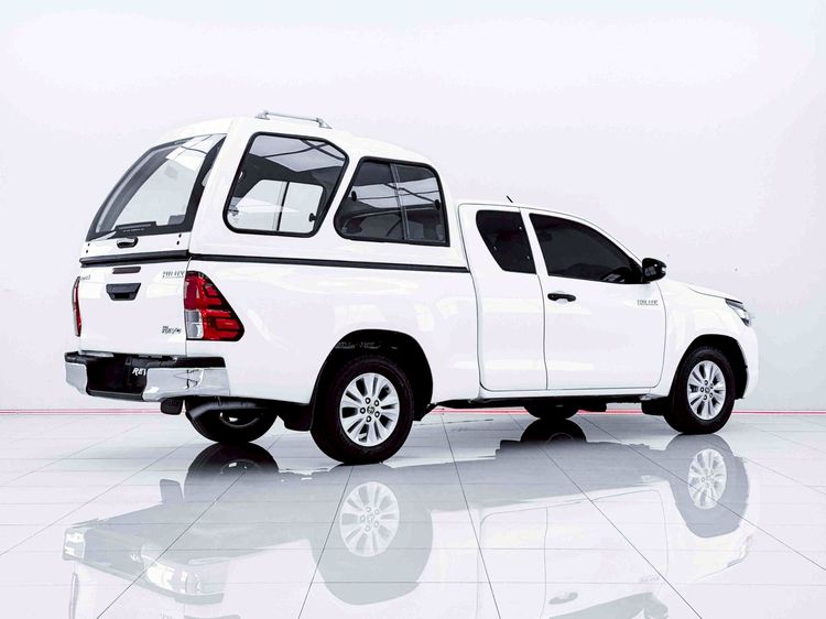Toyota Hilux Revo 2022 2.4 Entry Pickup ดีเซล ไม่ติดแก๊ส เกียร์อัตโนมัติ ขาว รูปที่ 4