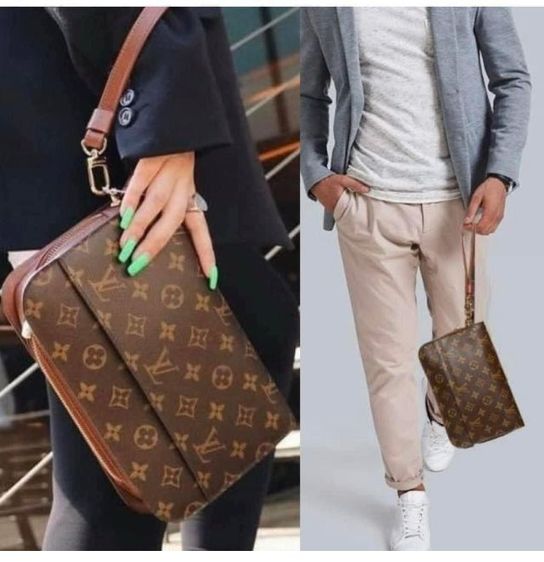 Louis Vuitton Monogram Canvas Orsay Clutch vintage bag