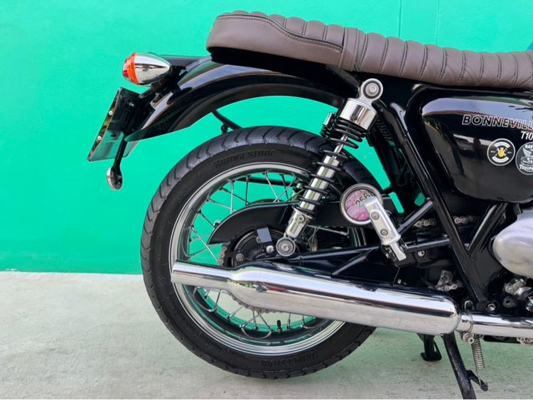 Triumph T100 ฟ้าขาว ปี2020  รูปที่ 9