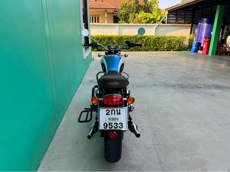 Triumph T100 ฟ้าขาว ปี2020  รูปที่ 10