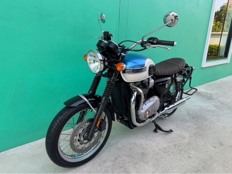 Triumph T100 ฟ้าขาว ปี2020  รูปที่ 18