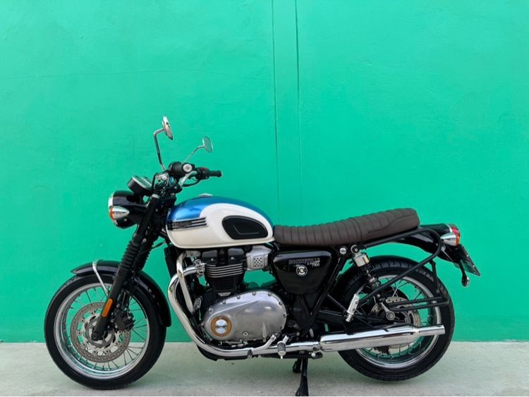 Triumph T100 ฟ้าขาว ปี2020  รูปที่ 15