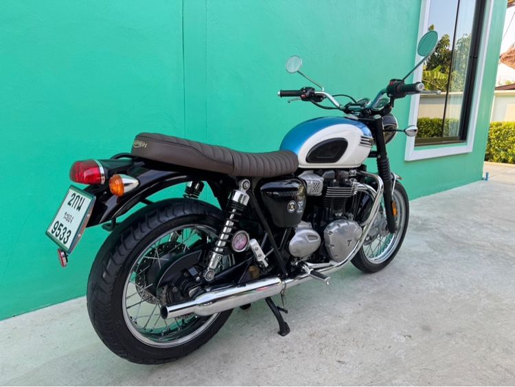 Triumph T100 ฟ้าขาว ปี2020  รูปที่ 3