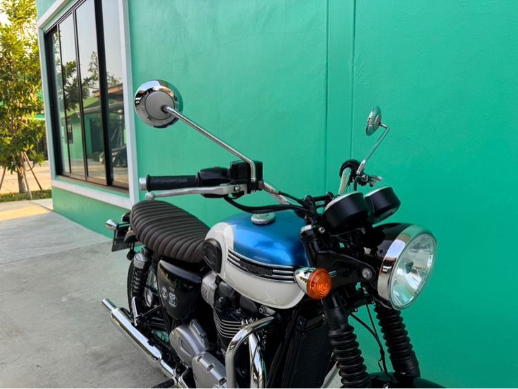 Triumph T100 ฟ้าขาว ปี2020  รูปที่ 14