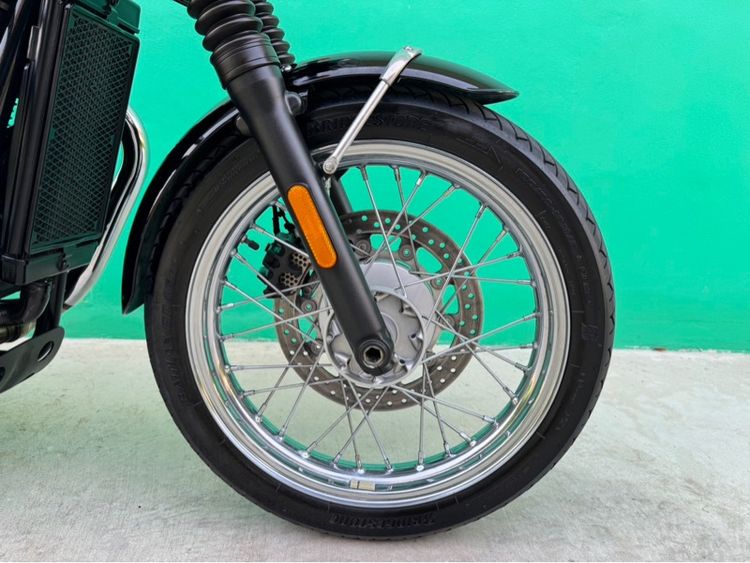 Triumph T100 ฟ้าขาว ปี2020  รูปที่ 8
