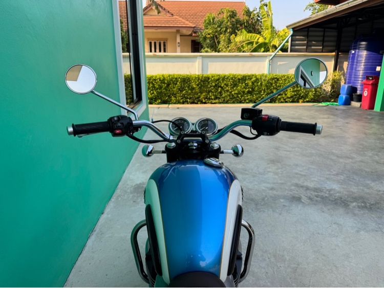 Triumph T100 ฟ้าขาว ปี2020  รูปที่ 11