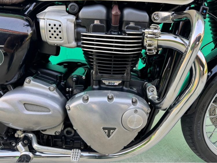 Triumph T100 ฟ้าขาว ปี2020  รูปที่ 7