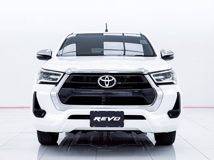 Toyota Hilux Revo 2022 Double Cab 2.4 Mid Z Edition Pickup ดีเซล ไม่ติดแก๊ส เกียร์อัตโนมัติ ขาว รูปที่ 3