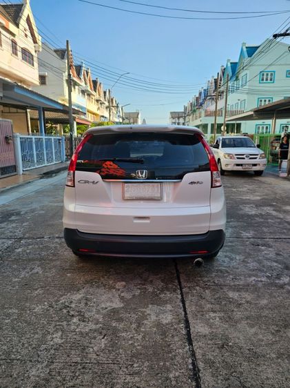 Honda CR-V 2014 2.0 E 4WD Utility-car เบนซิน เกียร์อัตโนมัติ ขาว รูปที่ 4