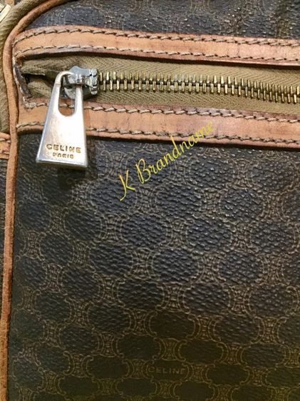 Celine Vintage Macadam Messenger Bag  รูปที่ 12