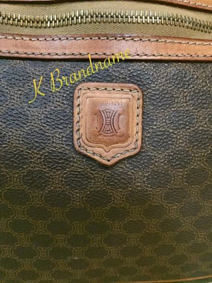 Celine Vintage Macadam Messenger Bag  รูปที่ 15