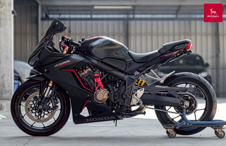 Honda CBR650R ปี2019 สีดำด้าน วิ่ง4,400Km. ท่อไทเท Daivo รูปที่ 3