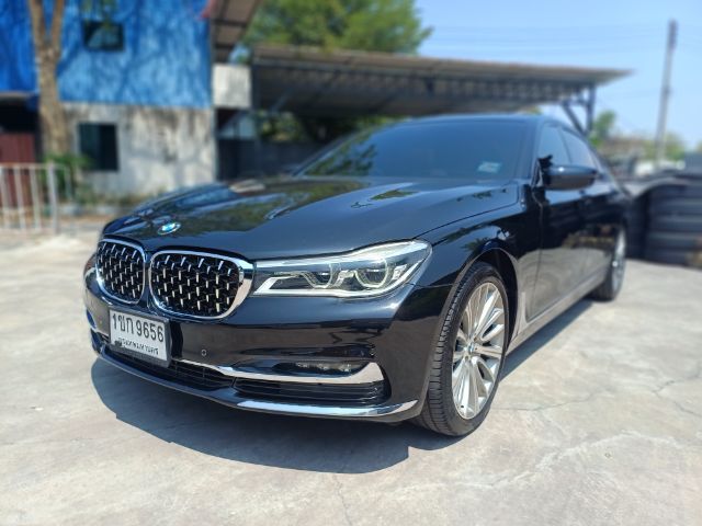 BMW Series 7 2017 740Li Sedan เบนซิน ไม่ติดแก๊ส เกียร์อัตโนมัติ ดำ รูปที่ 4