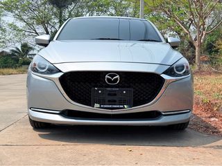 ฟรีดาวน์ MAZDA2 Skyactiv 1.3S วิ่งเพียง 50,000 กม.มือเดียวป้ายแดง สีเทา รถสวย ปี2564(จดทะเบียน2021).
