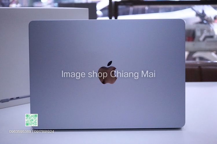 MacBook Air 13" M4 ปี 2025 Ram16 Ssd256GB Sky Blue ครบกล่อง ประกันถึง 13 มิถุนายน 2569 รูปที่ 3
