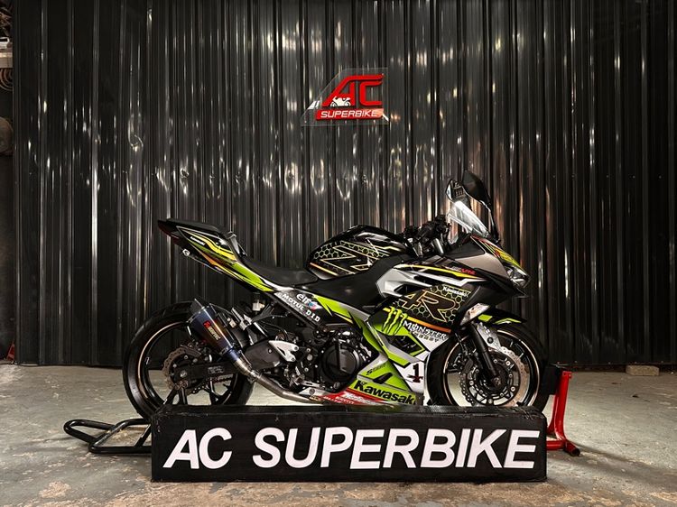 🔥Ninja400 ABS สีดำเขียว ปี18🔥