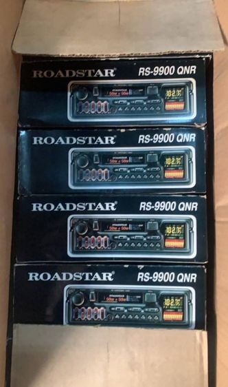 📌วิทยุเทป โบราณ  Road Star รุ่น 9900 เป็นรุ่นใหญ่ มีรีโหมด  🔴เล่นเทปได้วิทยุได้ 
📻 งานเก่าเก็บสภาพกล่องเก่า 
1,150 บาทครับแบบโอน
🔵 