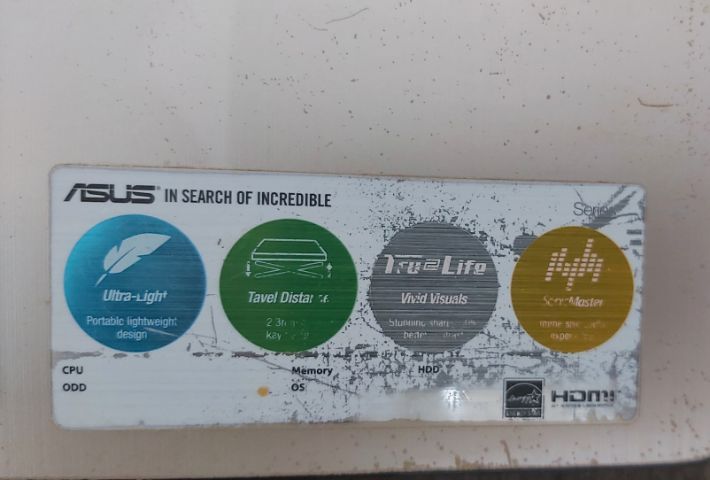 💢Notebook ASUS X441U
มือสอง ฮาร์ดดิสก์เสีย(ลาดพร้าว 41) รูปที่ 5