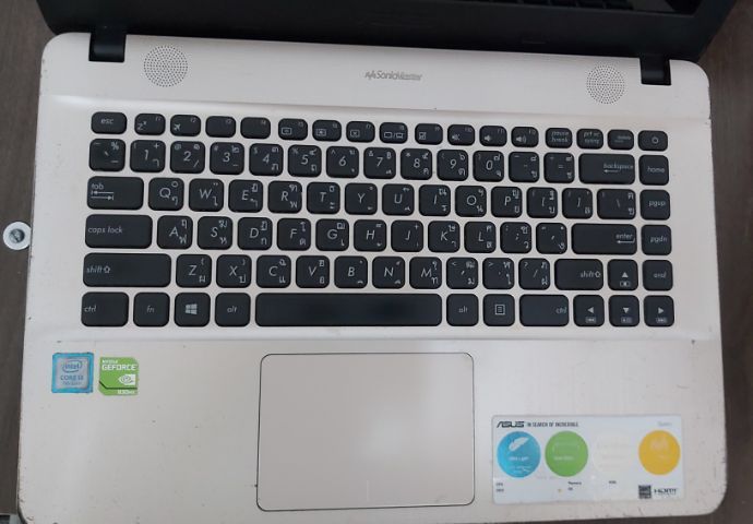 💢Notebook ASUS X441U
มือสอง ฮาร์ดดิสก์เสีย(ลาดพร้าว 41) รูปที่ 3