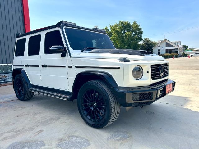 รถ Mercedes-Benz G-Class G400 สี ขาว