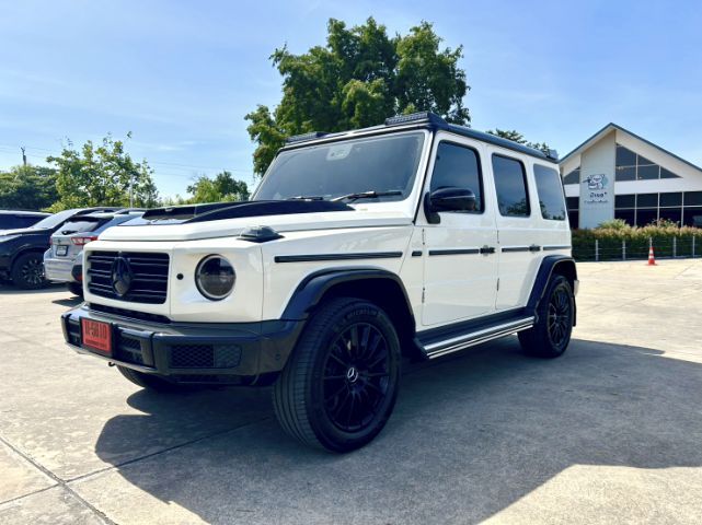 Mercedes-Benz G-Class 2022 G400 Utility-car ดีเซล ไม่ติดแก๊ส เกียร์อัตโนมัติ ขาว รูปที่ 3